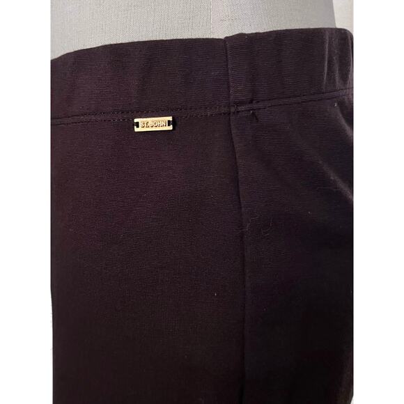 St. John Sport Womens Classic Logo Brown Pull On Stretch Work Pants Sz L - Picture 5 of 8